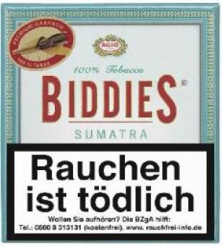 Biddies Sumatra Zigarillos
